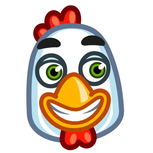 🐔 Стикер «Trending Icons» для Telegram