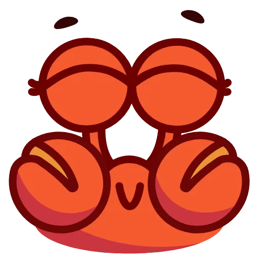 🦀 Стикер «Trending Icons» для Telegram