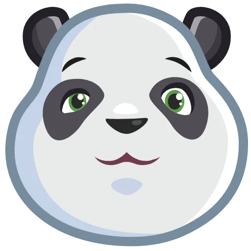 🐼 Стикер «Trending Icons» для Telegram
