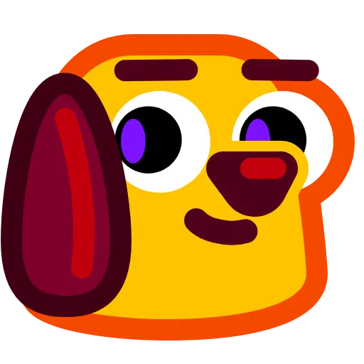 🐶 Стикер «Trending Icons» для Telegram