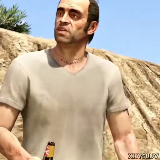 Стикерпак Trevor Philips для Telegram — скачать