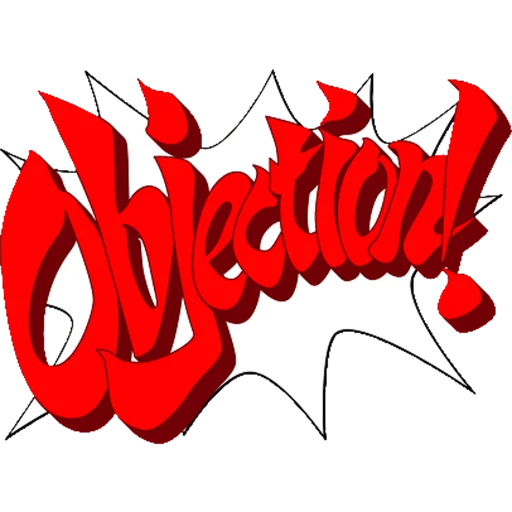 ❗ Стикер «Ace Attorney ITA» для Telegram