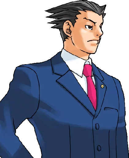 😒 Стикер «Ace Attorney ITA» для Telegram