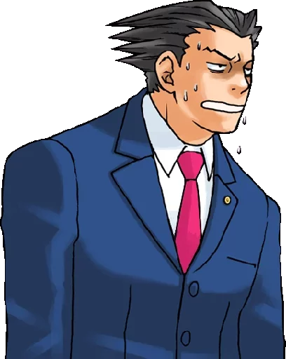 😰 Стикер «Ace Attorney ITA» для Telegram