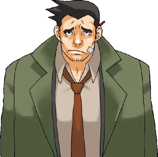 😔 Стикер «Ace Attorney ITA» для Telegram