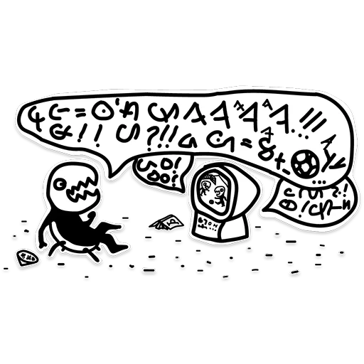 📺 Стикер «Tribe Gyrus» для Telegram