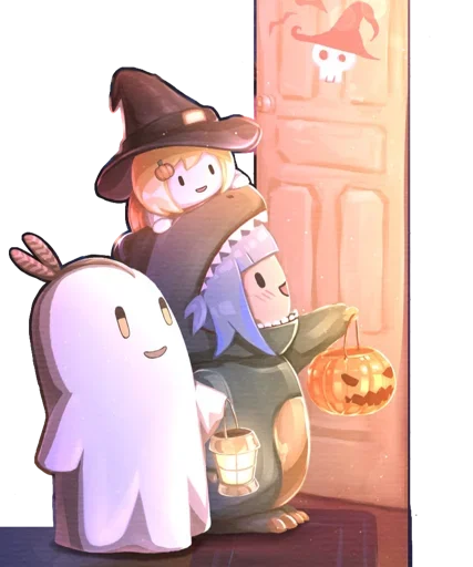Стикерпак Trick or Treat для Telegram — скачать