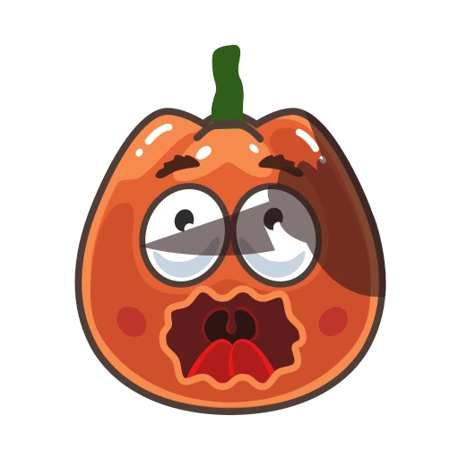 😙 Стикер «Trick or treating» для Telegram
