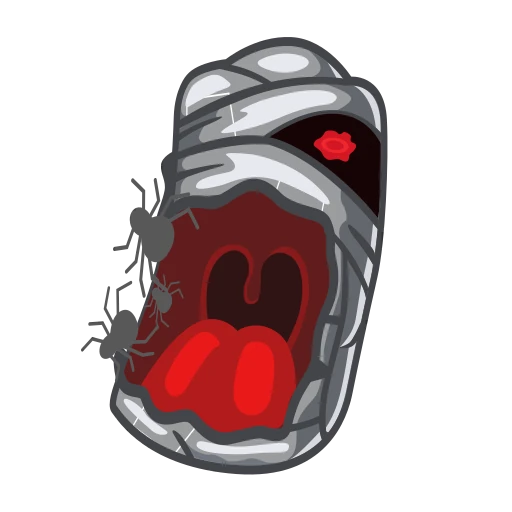 🤪 Стикер «Trick or treating» для Telegram