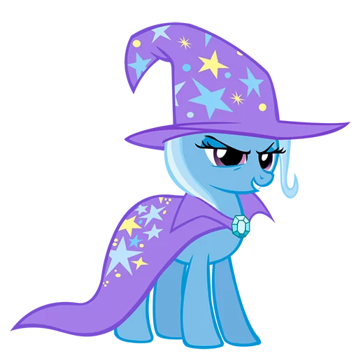 Стикерпак Great &amp; Powerful Trixie! для Telegram — скачать