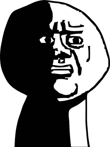 😑 Стикер «Trollfaces» для Telegram