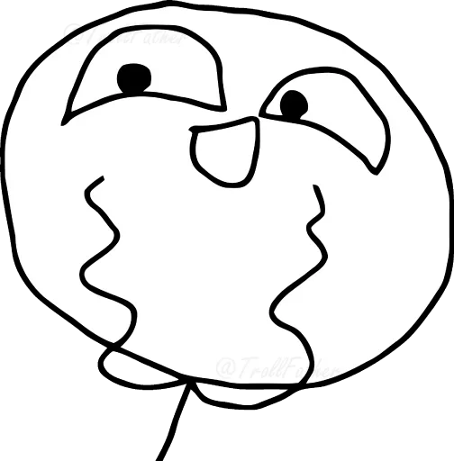 😱 Стикер «Trollfaces» для Telegram