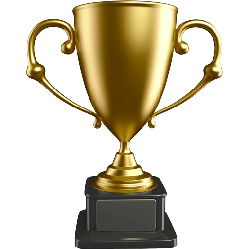 🏆 Стикер «Trophy Congrats» для Telegram