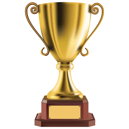 🏆 Стикер «Trophy Congrats» для Telegram