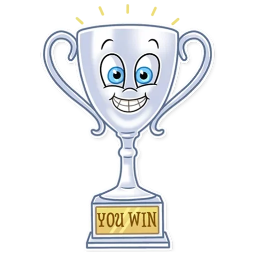 🏆 Стикер «Trophy Congrats» для Telegram