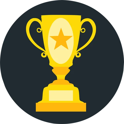 🏆 Стикер «Trophy Congrats» для Telegram
