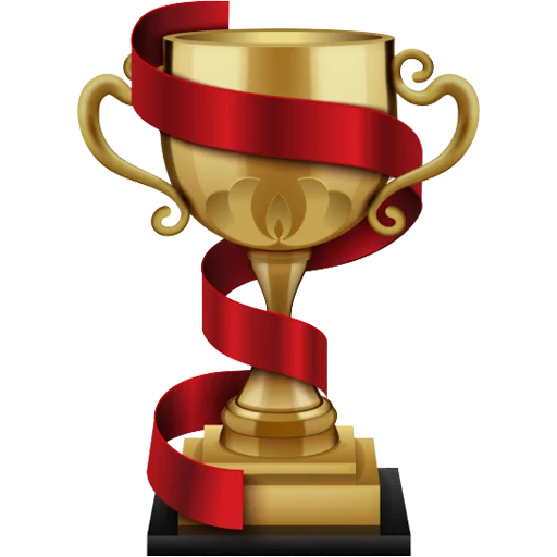 🏆 Стикер «Trophy Congrats» для Telegram