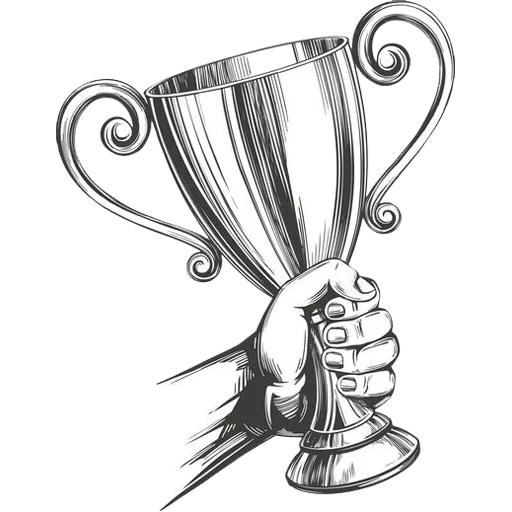 🏆 Стикер «Trophy Congrats» для Telegram
