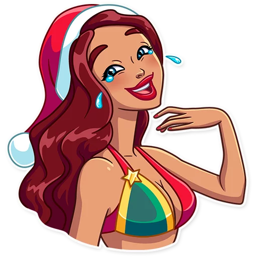 Стикерпак Tropical Holidays для Telegram — скачать