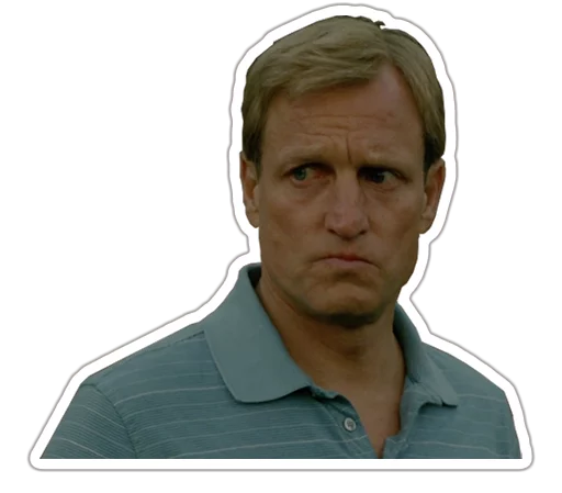 😢 Стикер «true-detective-captionless» для Telegram