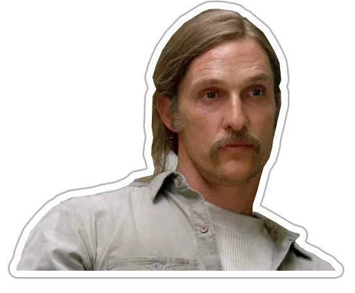 😞 Стикер «true-detective-captionless» для Telegram