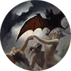 🦇 Эмодзи «👁 Катарсис. Фрагменты картин» для Telegram