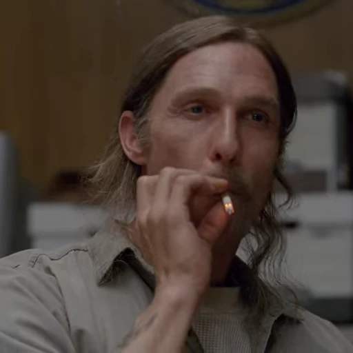 🚬 Стикер «True Detective» для Telegram