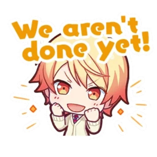 👑 Стикер «Tsukasa Tenma Цукаса Тенма» для Telegram