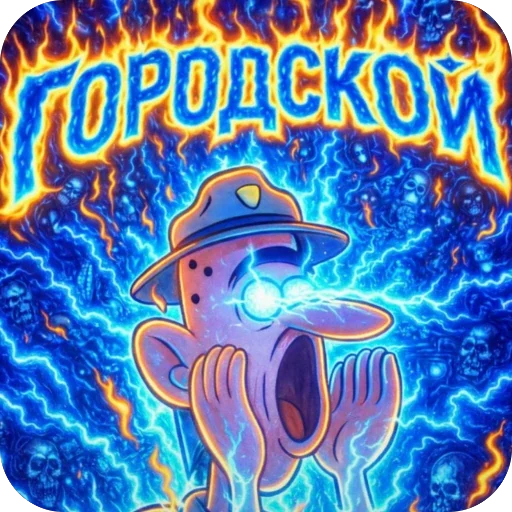 🫥 Стикер «больше» для Telegram