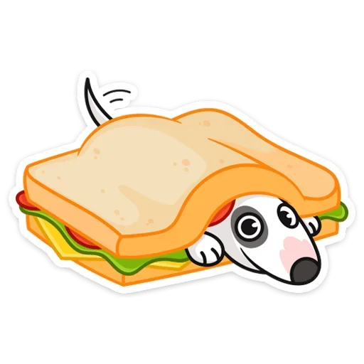 🥪 Стикер «Такер» для Telegram