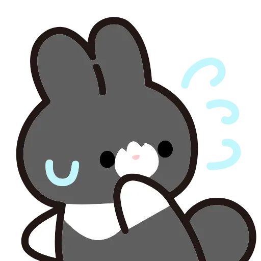 😥 Эмодзи «Tulip Bunny» для Telegram