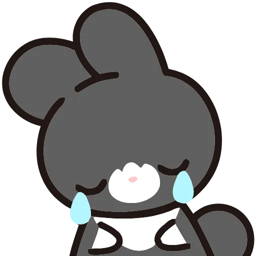😢 Эмодзи «Tulip Bunny» для Telegram