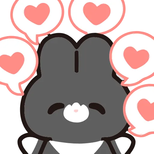 ❤️ Эмодзи «Tulip Bunny» для Telegram