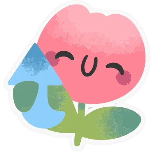 😌 Эмодзи «Пашка Тюльпашка» для Telegram