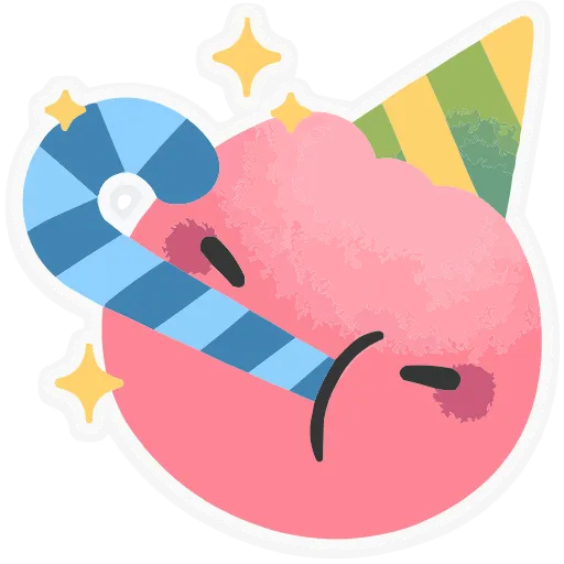 🥳 Эмодзи «Пашка Тюльпашка» для Telegram