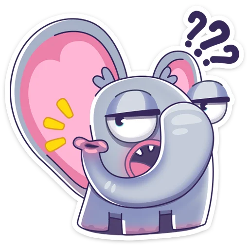 ❓ Стикер «Tumbo» для Telegram