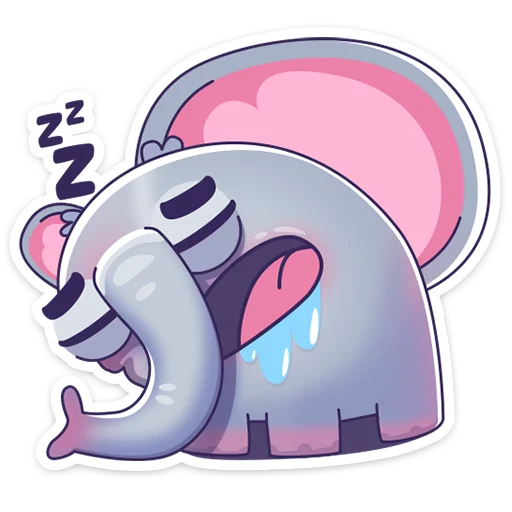😴 Стикер «Tumbo» для Telegram