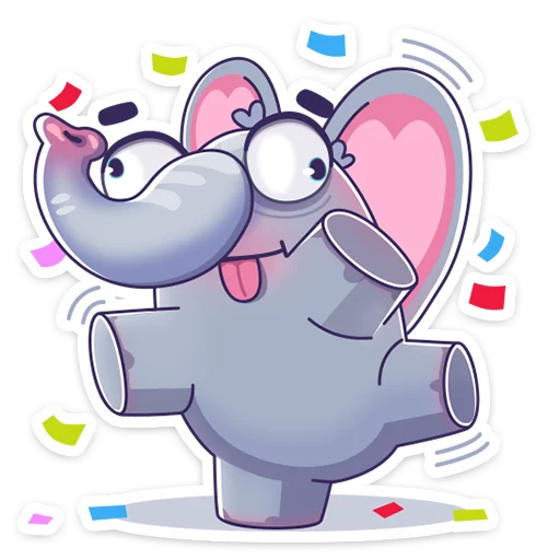 🤩 Стикер «Tumbo» для Telegram