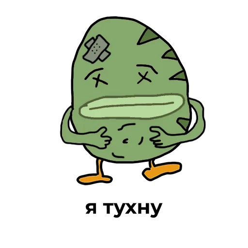 🤢 Стикер «pirozhok» для Telegram