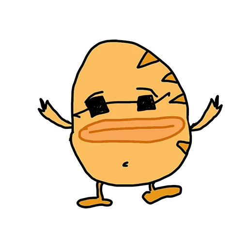 😎 Стикер «pirozhok» для Telegram