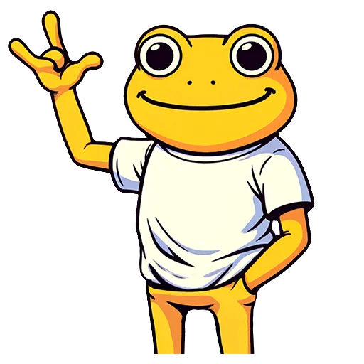 🤟 Стикер «TURBO TOADS» для Telegram