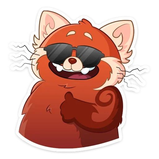 😎 Стикер «Я краснею» для Telegram