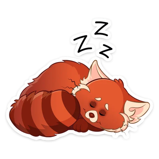 😴 Стикер «Я краснею» для Telegram