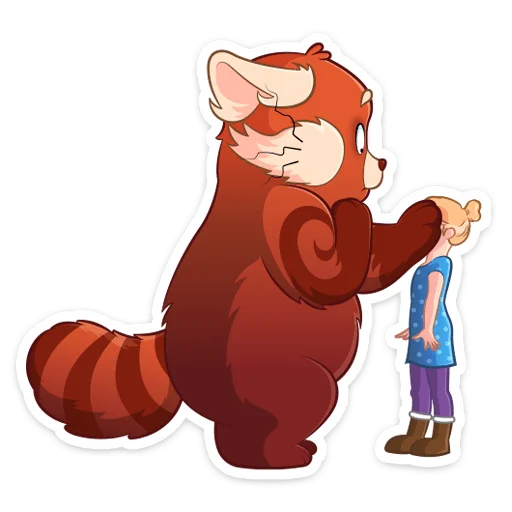 👭 Стикер «Я краснею» для Telegram
