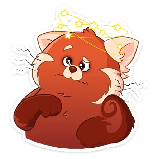 😵‍💫 Стикер «Я краснею» для Telegram