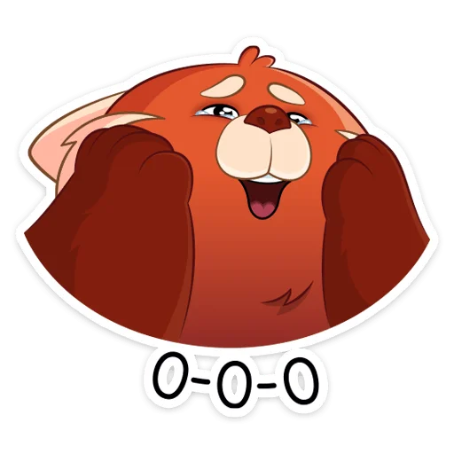 ☺️ Стикер «Я краснею» для Telegram