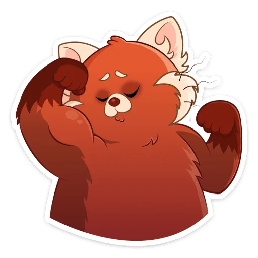 💪 Стикер «Я краснею» для Telegram