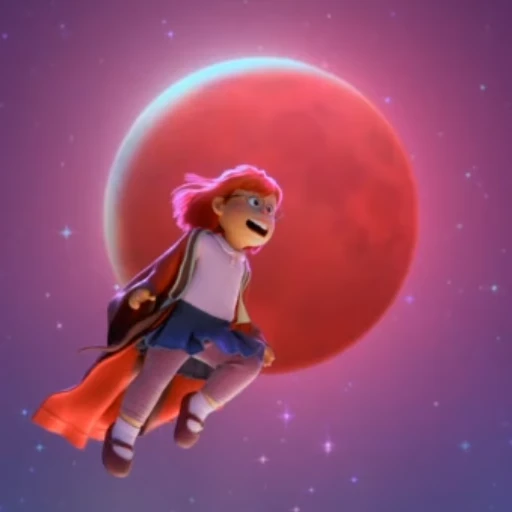 🌙 Стикер «Turning Red» для Telegram