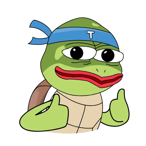 👍 Стикер «Turtle» для Telegram