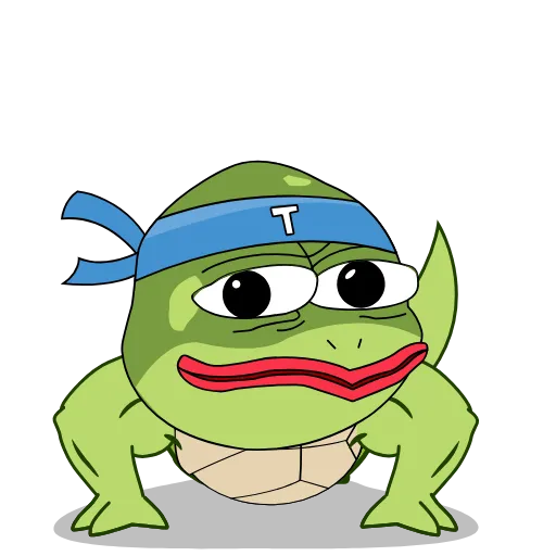 💪 Стикер «Turtle» для Telegram